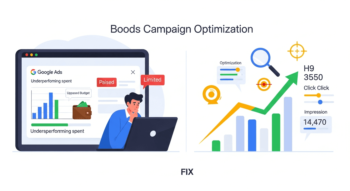 Why Google Isn’t Spending Your Google Ads Budget (and How to Fix It)